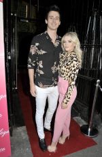 LUCY FALLON at Elegance Lash Birthday Party in Manchester 05/24/2018
