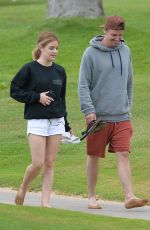 LUCY HALE and Riley Smith Out at a Beach in Maui 05/09/2018
