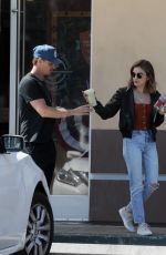 LUCY HALE and Riley Smith Out in Studio City 05/18/2018