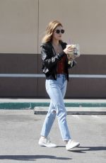 LUCY HALE and Riley Smith Out in Studio City 05/18/2018