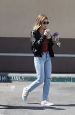 LUCY HALE and Riley Smith Out in Studio City 05/18/2018