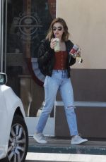 LUCY HALE and Riley Smith Out in Studio City 05/18/2018
