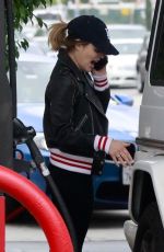 LUCY HALE at a Gas Station in Studio City 05/01/2018