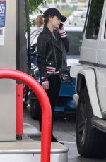 LUCY HALE at a Gas Station in Studio City 05/01/2018
