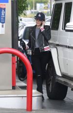 LUCY HALE at a Gas Station in Studio City 05/01/2018