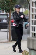 LUCY HALE at a Gas Station in Studio City 05/01/2018
