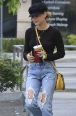 LUCY HALE at Coffee Bean in Studio City 05/21/2018