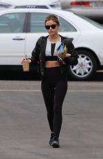 LUCY HALE Heading to a Gym in Los Angeles 05/24/2018