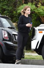 LUCY HALE Out in Los Angeles 05/11/2018