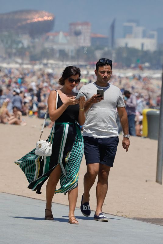 LUCY MECKLENBURGH and Ryan Thomas Out in Spain 05/25/2018