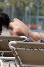 LUCY WATSON in Bikini at a Beach in Barcelona 05/25/2018