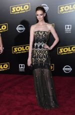 LYDIA HEARST at Solo: A Star Wars Story Premiere in Los Angeles 05/10/2018