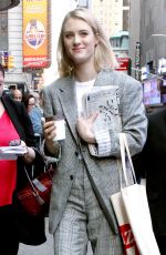 MACKENZIE DAVIS Arrives at Good Morning America in New York 05/03/2018