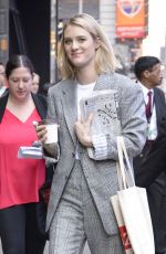 MACKENZIE DAVIS Arrives at Good Morning America in New York 05/03/2018