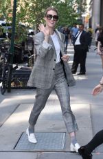MACKENZIE DAVIS Arrives at Her Hotel in New York 05/03/2018