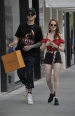 MADELAINE PETSCH Out and About in Beverly Hills 05/05/2018