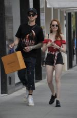MADELAINE PETSCH Out and About in Beverly Hills 05/05/2018