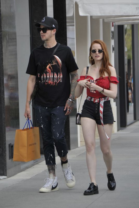 MADELAINE PETSCH Out and About in Beverly Hills 05/05/2018