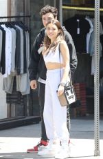 MADISON BEER and Zack Bia Out in Los Angeles 05/25/2018