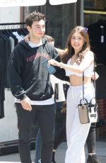 MADISON BEER and Zack Bia Out in Los Angeles 05/25/2018