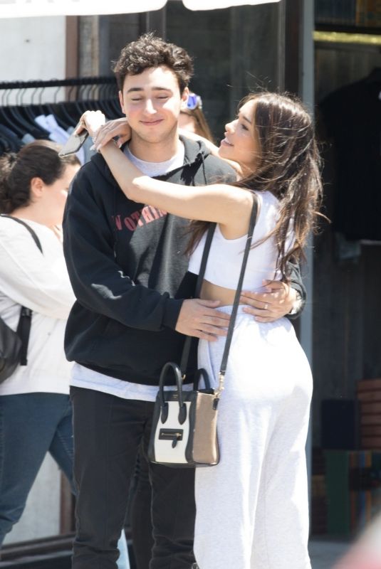 MADISON BEER and Zack Bia Out in Los Angeles 05/25/2018