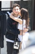 MADISON BEER and Zack Bia Out in Los Angeles 05/25/2018