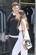 MADISON BEER and Zack Bia Out in Los Angeles 05/25/2018