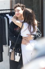 MADISON BEER and Zack Bia Out in Los Angeles 05/25/2018
