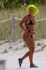 MADISON SKYLAR in Bikini at Beach in Miami 05/12/2018