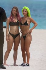 MADISON SKYLAR in Bikini at Beach in Miami 05/12/2018