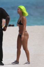MADISON SKYLAR in Bikini at Beach in Miami 05/12/2018