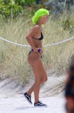 MADISON SKYLAR in Bikini at Beach in Miami 05/12/2018