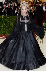 MADONNA at MET Gala 2018 in New York 05/07/2018
