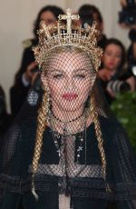 MADONNA at MET Gala 2018 in New York 05/07/2018