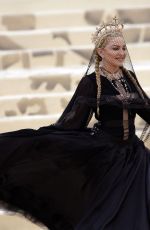 MADONNA at MET Gala 2018 in New York 05/07/2018