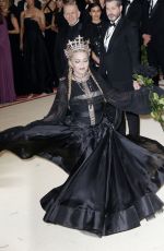 MADONNA at MET Gala 2018 in New York 05/07/2018