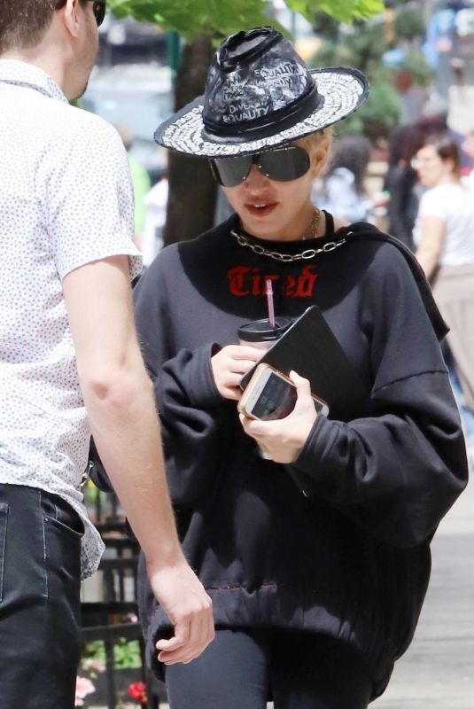 MADONNA Out and About in New York 05/05/2018