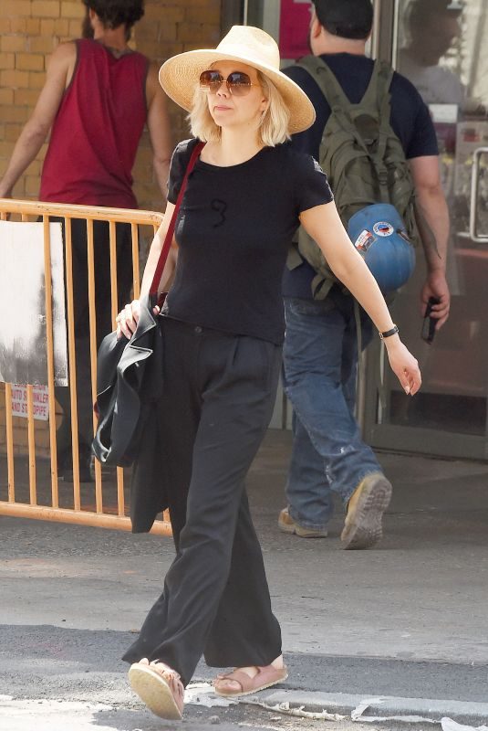 MAGGIE GYLLENHALL Out and About in New York 05/29/2018
