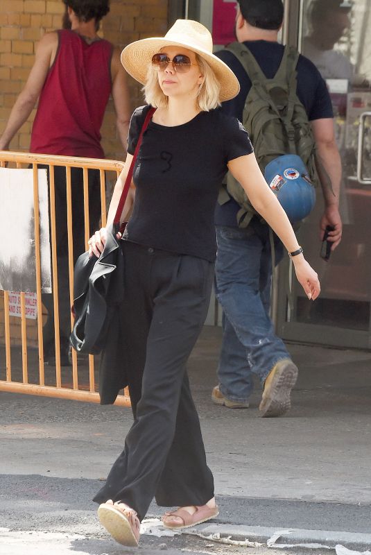 MAGGIE GYLLENHALL Out and About in New York 05/29/2018