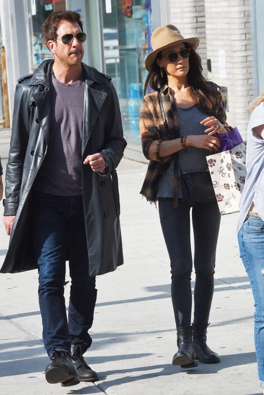 MAGGIE Q and Dylan McDermott Out in New York 05/14/2018