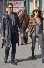 MAGGIE Q and Dylan McDermott Out in New York 05/14/2018