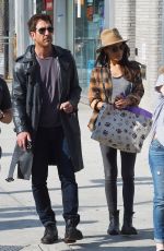 MAGGIE Q and Dylan McDermott Out in New York 05/14/2018