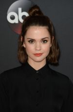 MAIA MITCHELL at Disney/ABC/Freeform Upfront in New York 05/15/2018