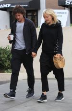 MALIN AKERMAN and Jack Donnelly Out for Coffee in Hollywood 05/30/2018