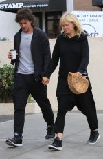 MALIN AKERMAN and Jack Donnelly Out for Coffee in Hollywood 05/30/2018