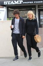 MALIN AKERMAN and Jack Donnelly Out for Coffee in Hollywood 05/30/2018
