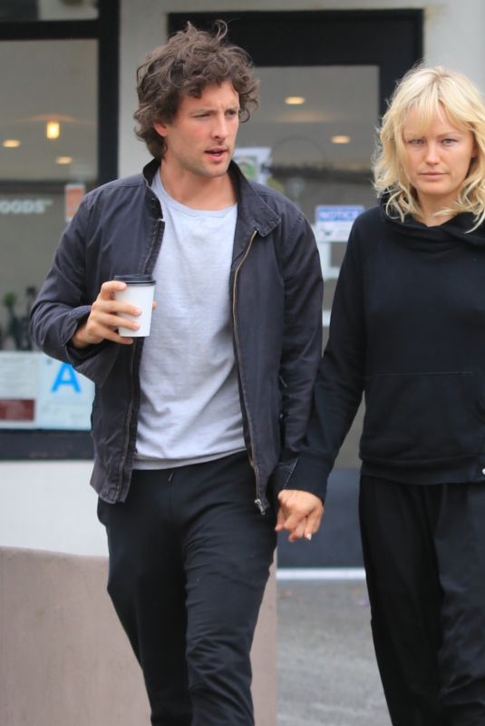 MALIN AKERMAN and Jack Donnelly Out for Coffee in Hollywood 05/30/2018
