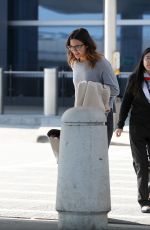 MANDY MOORE at JFK Airport in New York 05/07/2018