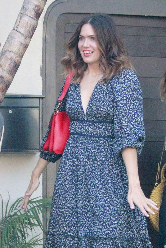 MANDY MOORE Out and About in Beverly Hills 05/25/2018