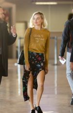 MARGOT ROBBIE Arrives at Charles De Gaulle Airport in Paris 05/06/2018